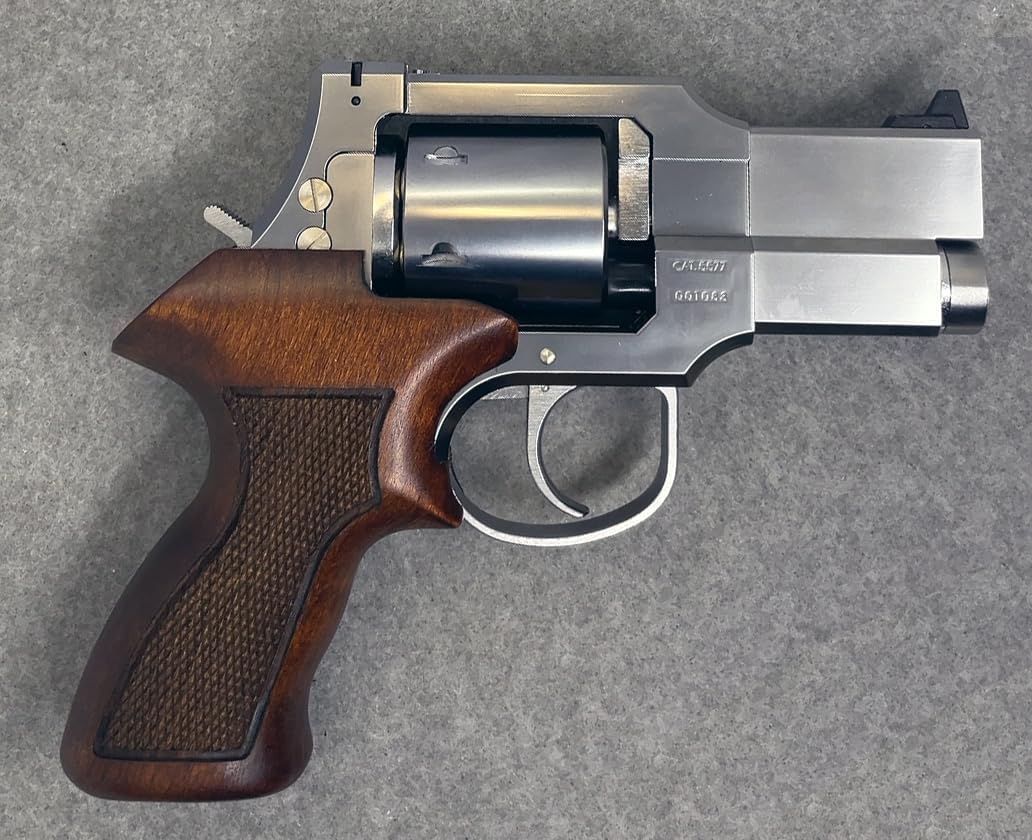 【ワケあり】マルシン マテバ 3インチ 木グリ マルシン マテバ 3インチ シルバーABS 木製ショートグリップ仕様 MA