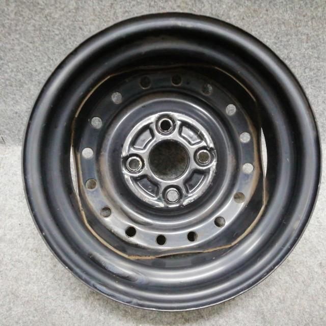ダイハツ 純正 スチールホイール 黒鉄チン 12インチ 12×4.00B PCD100 +