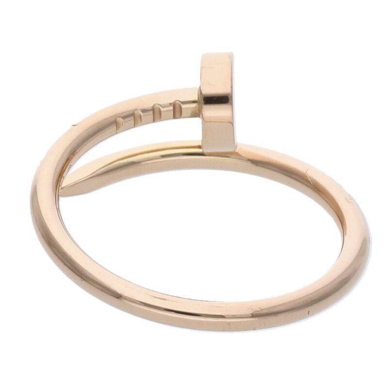 カルティエ JUSTE UN CLOU RING SM /ジュストアンクル K18PG