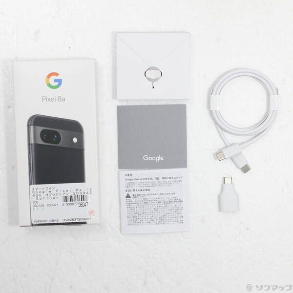 品〕 Google Pixel 8a 128GB オブシディアン GOSBA2 Softbank SIM