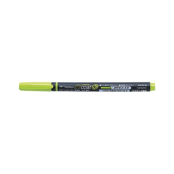 【新品】（まとめ） トンボ鉛筆 蛍コート シングルタイプ WA-SC92 黄緑 1本入 【×50セット】