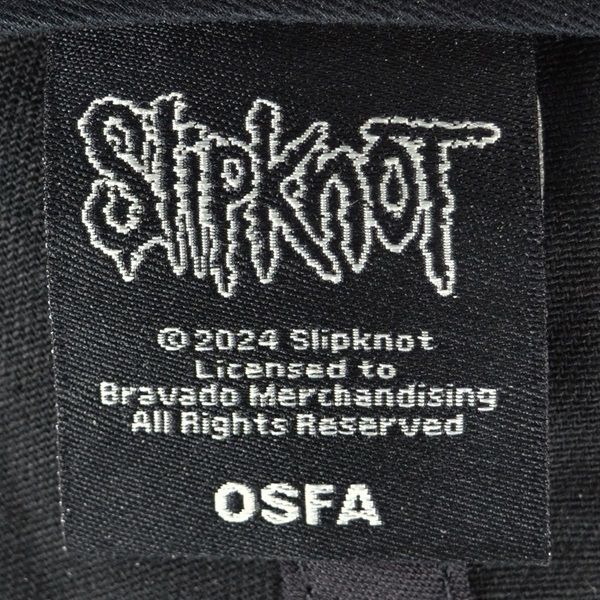 SLIPKNOT スリップノット Tribal S Logo スナップバックキャップ