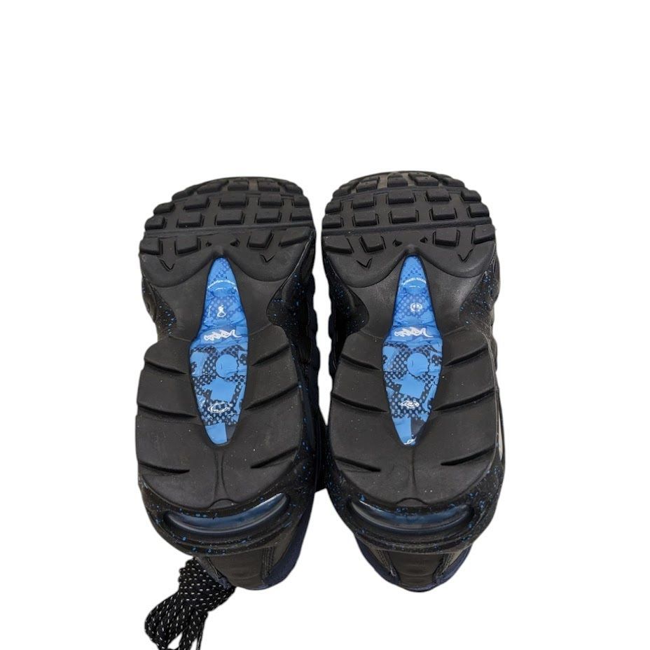 未使用品 Stash × Nike Air Max 95 Black and Harbor Blue 2024  