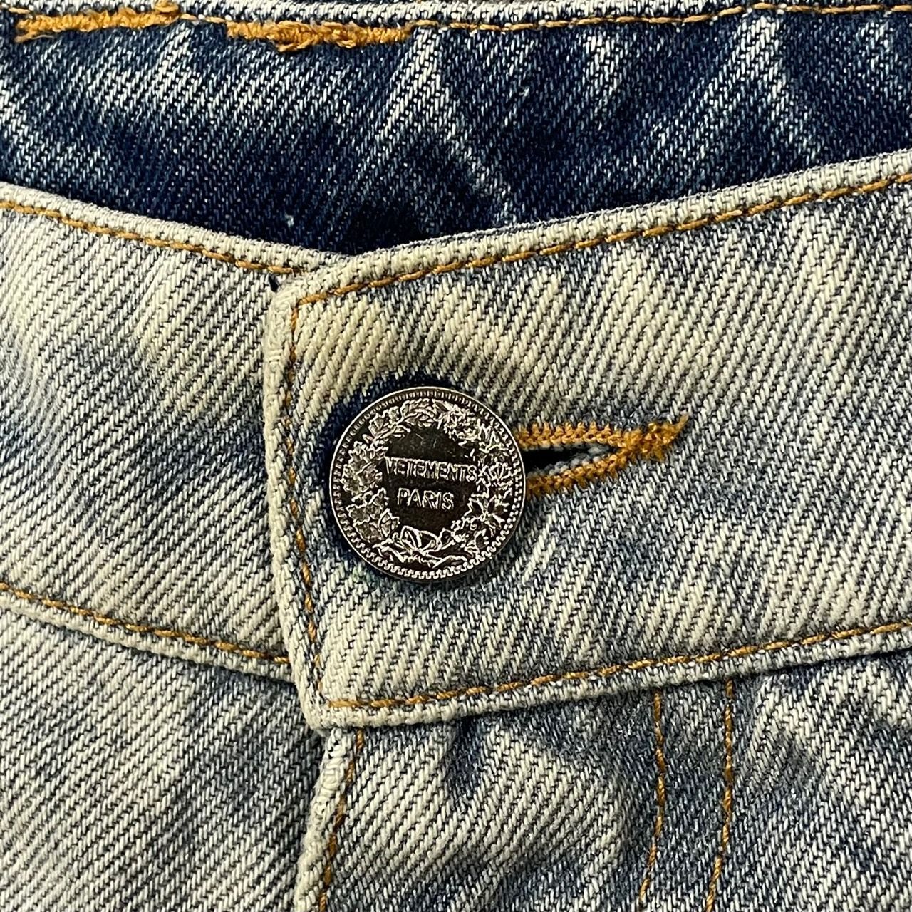 定価256000円 Vetements 22AW Big Shape Transformer Jeans ビッグ 