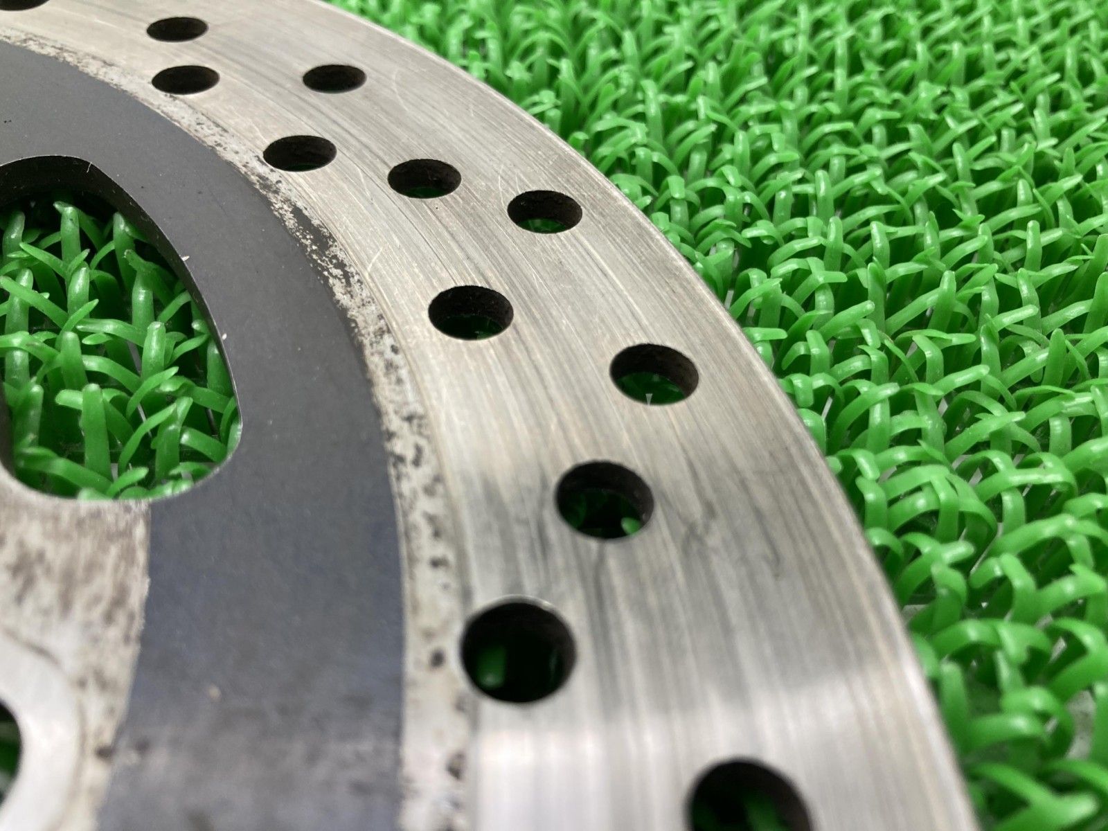 250TR フロントブレーキディスク カワサキ 純正 中古 バイク 部品 BJ250F 曲がりなし そのまま使える M 車検 Genuine 13