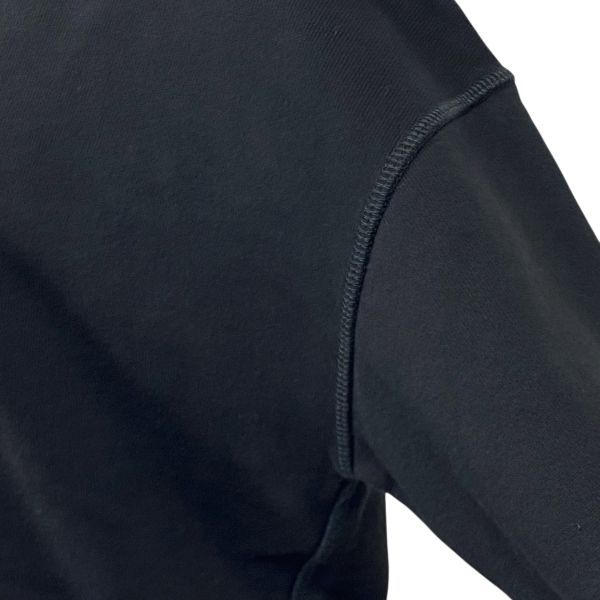 Maison Margiela パンチホールスウェット 黒48新品 メゾンマルジェラ パンチホール オーバーサイズ スウェット
