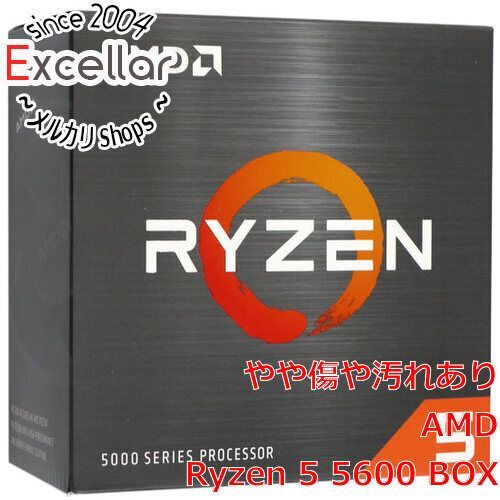 AMD Ryzen 5 5600 100-000000927 3.5GHz Socket AM4 元箱あり-