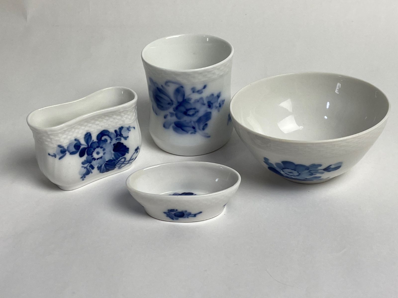 【shoさま専用ページ】　ロイヤルコペンハーゲン　ブルーフラワー　4点セット ROYAL COPENHAGEN（ロイヤルコペンハーゲン） ブルーフラワープレイン