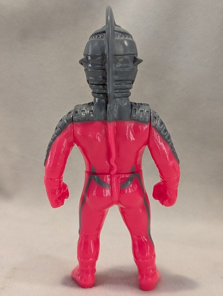 MAXTOY ミニソフビ怪獣倉庫シリーズ ウルトラセブン ピンク蓄光