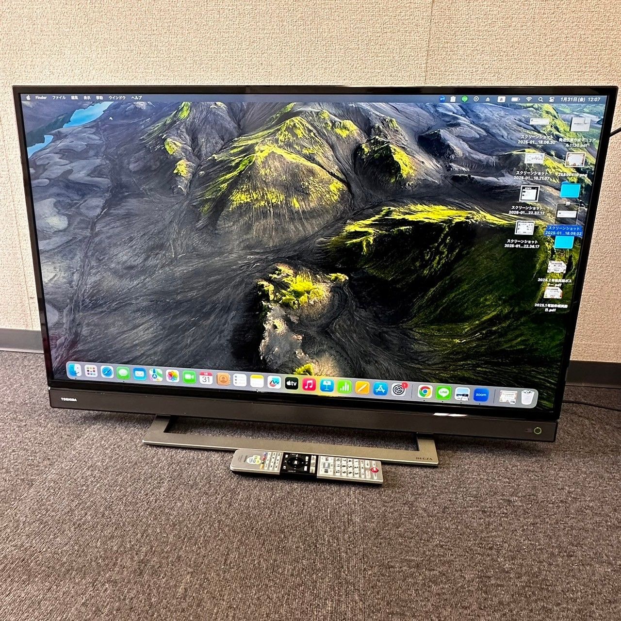 TOSHIBA 東芝 液晶テレビ 40V型 REGZA レグザ 40V31 2017年製 【公式通販】