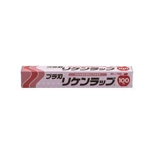 3営業日で発送 プラ刃 リケンラップ 幅３０㎝×１００ｍ ケース単位 ３０本入 XLT7503