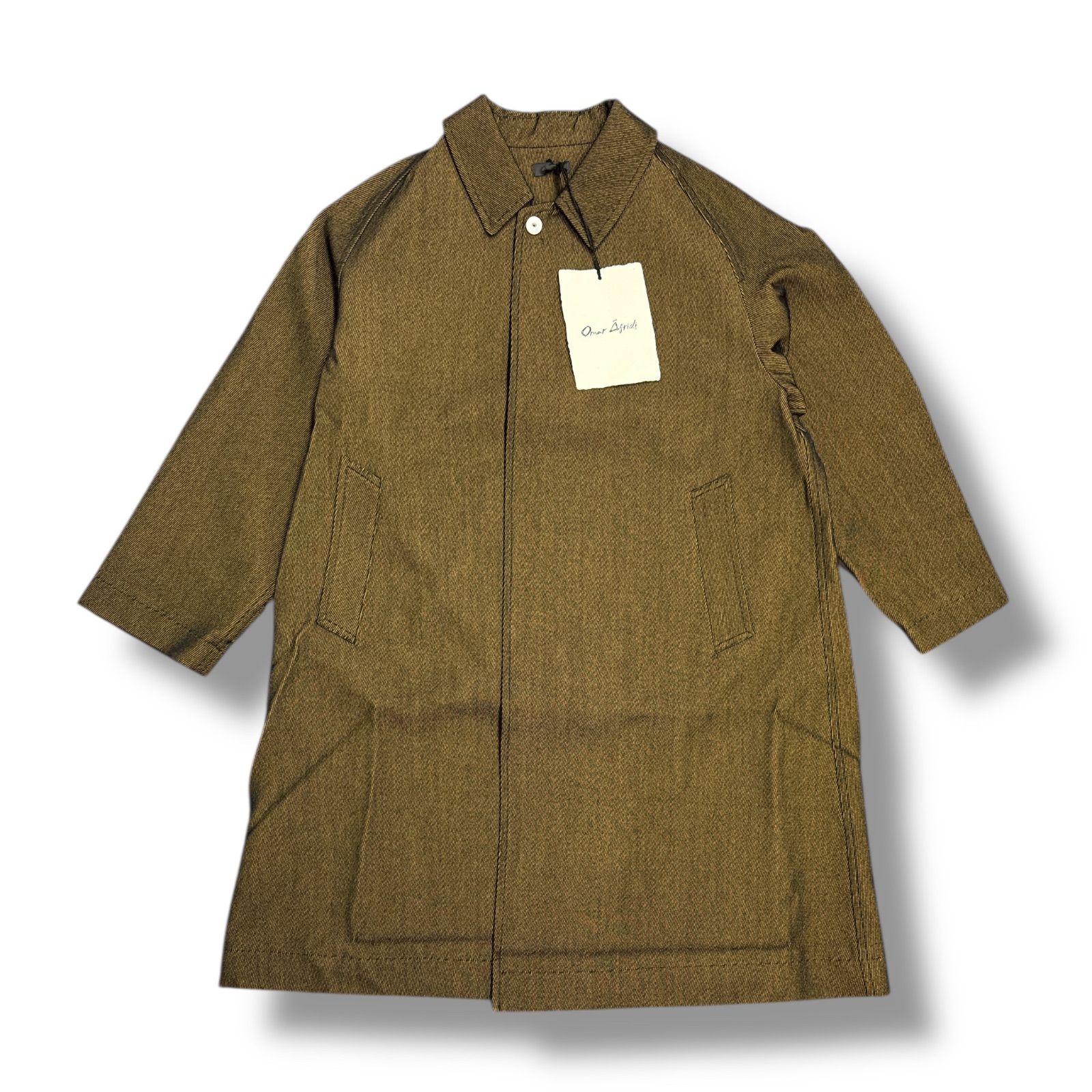 参考上代187000円 未使用品 Omar Afridi BALMACAAN COAT バルマカーン