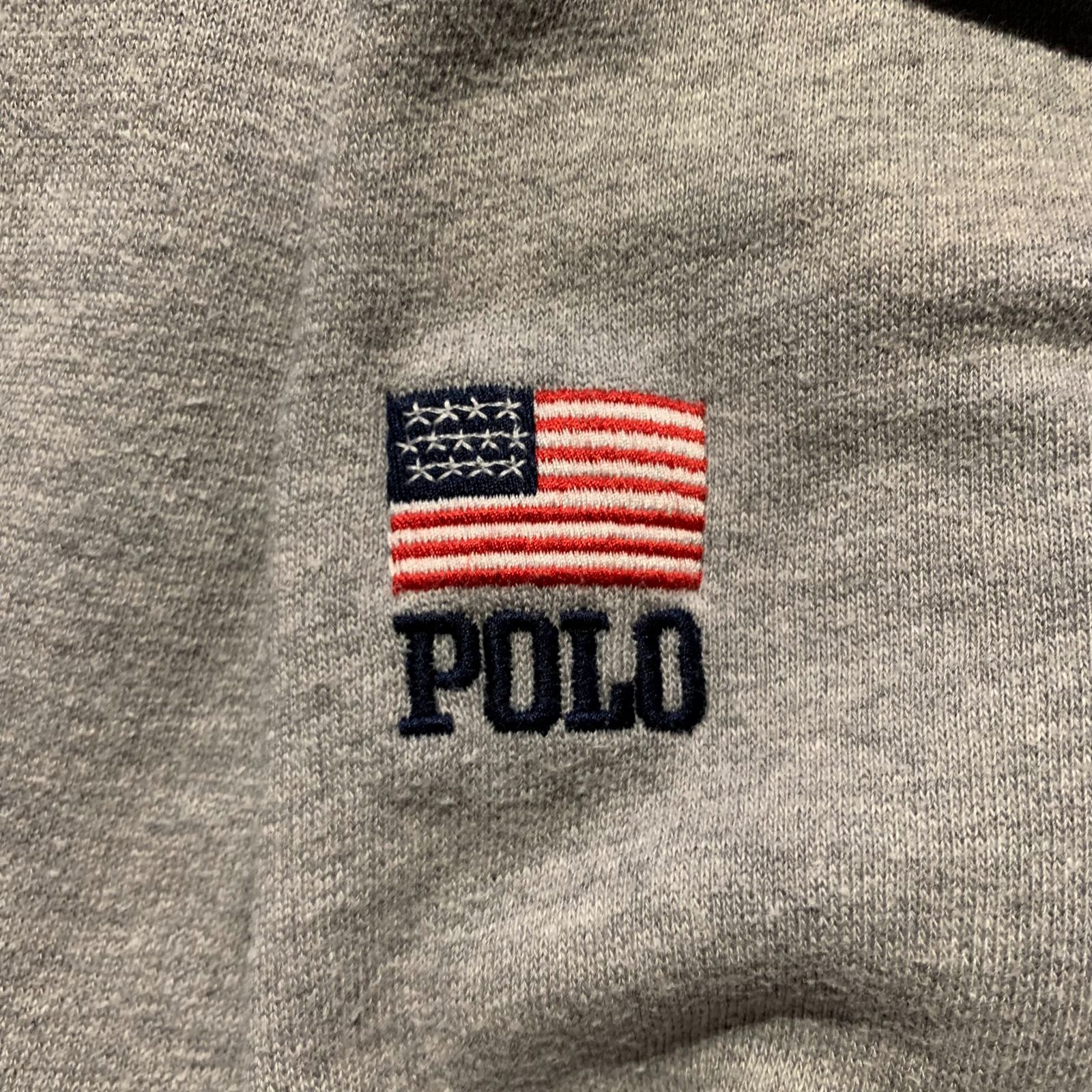 POLO RALPH LAUREN x Ron Herman 別注 USAロゴハーフジップスウェット