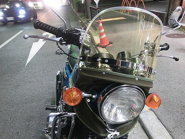 ゼットファーザー×旭風防 ニッパチ風防 スクリーン 日本製 中・大型車