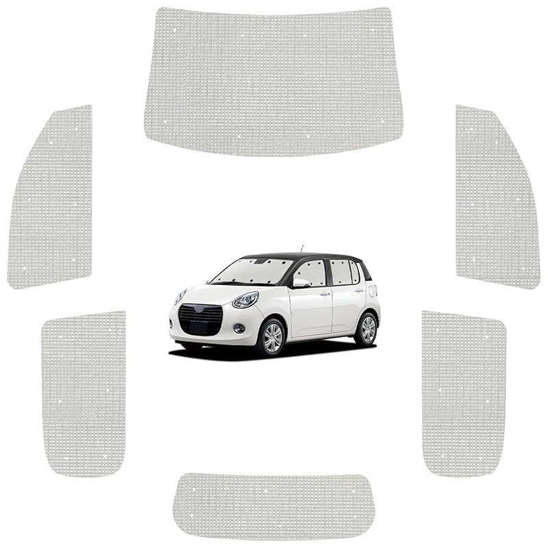 atmys サンシェード クラフト シェード 車 ブーン M700S 型 M710S 型 カーテン 車中泊 グッズ 対応 09s-h014-sa 1