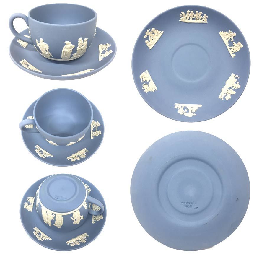 希少品 WEDGWOOD ウェッジウッド ジャスパー・ウェア カップ