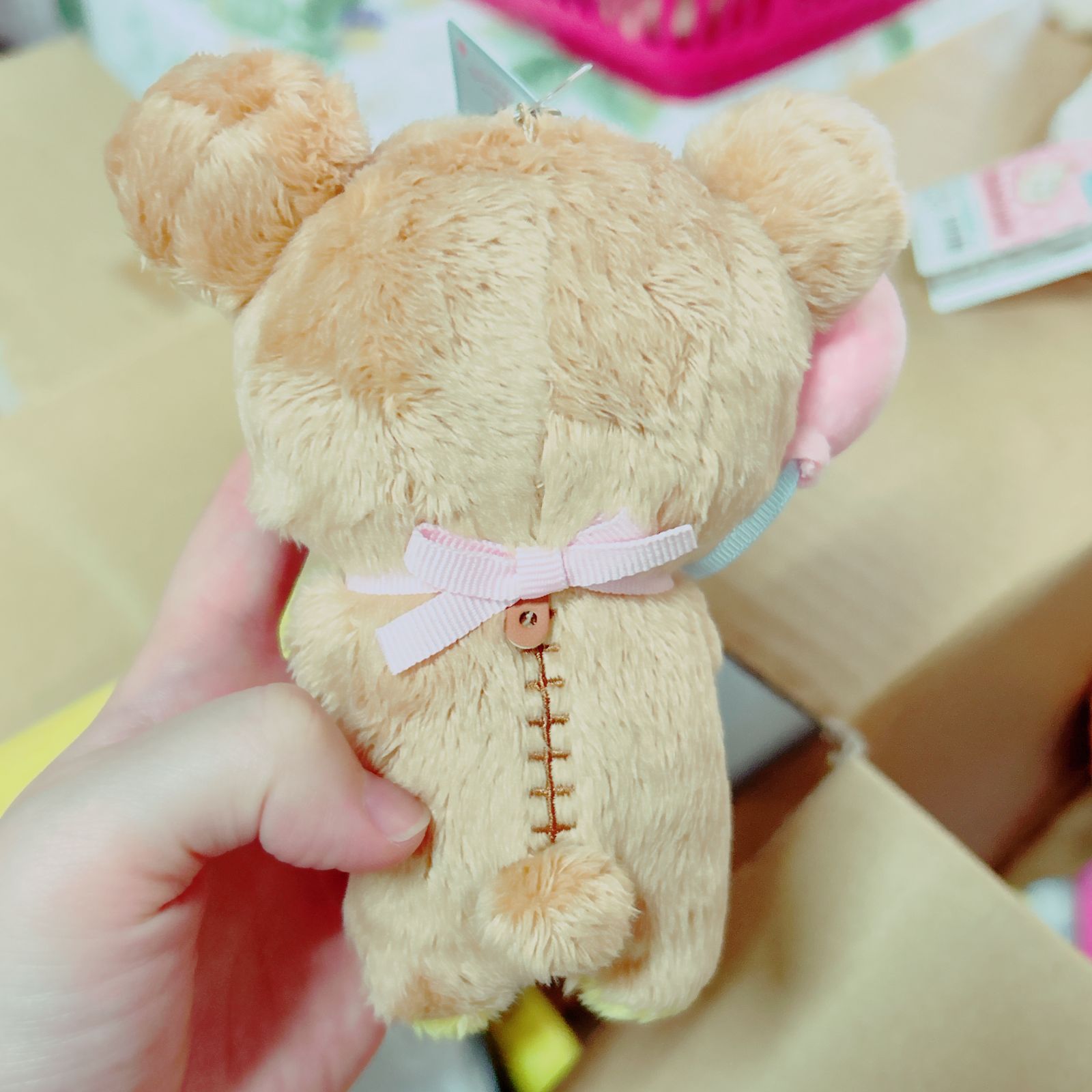 リラックマストア限定 タグ付き ぶらさげぬいぐるみ 東京駅 - メルカリ