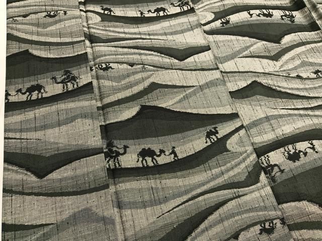 平和屋着物○上質な紬 砂漠 シルクロード 正絹 逸品 BAAT6601hv - メルカリ 