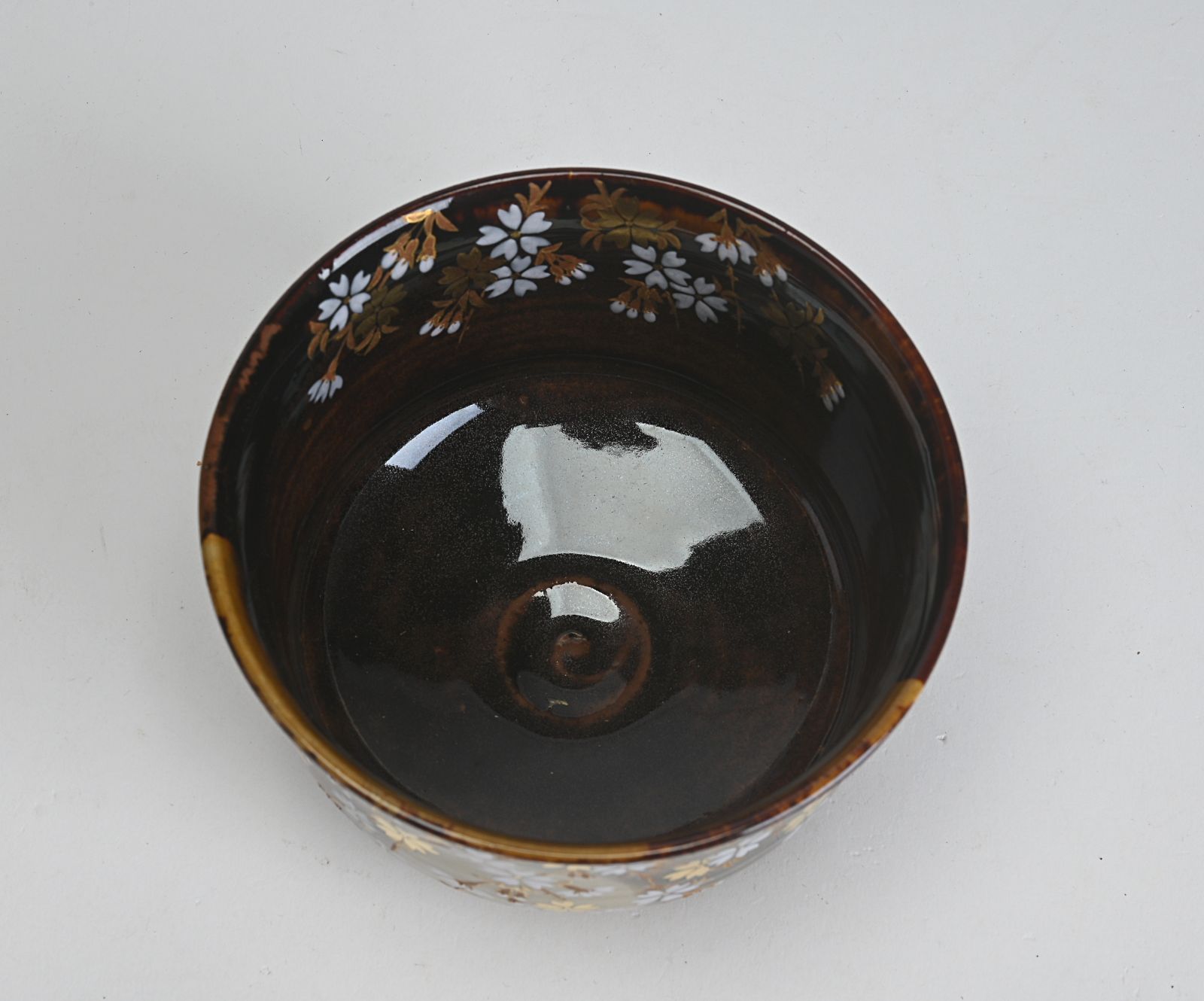 【茶道具】丹波窯小峠葛芳造　武蔵野絵茶碗　茶碗A578 丹山窯 小峠葛芳 造 枝枝垂桜之絵 茶碗 共箱付 - メルカリ