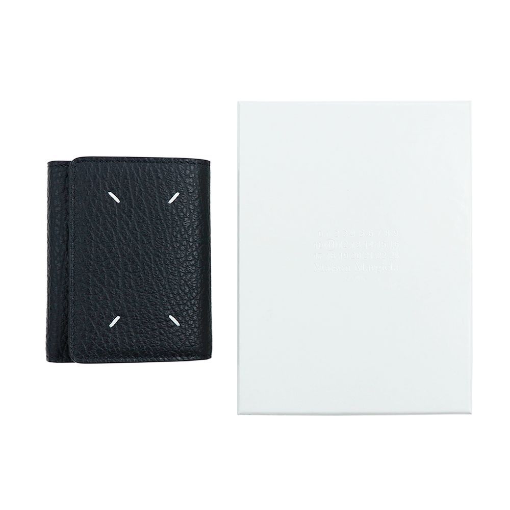 MaisonSbond amy Black 三つ折り財布 Amy Black (Left-handed) | Maison Sbond