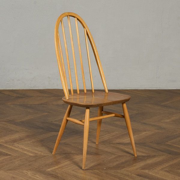アーコール ERCOL ヴィンテージ クエーカーチェア ブルーラベル