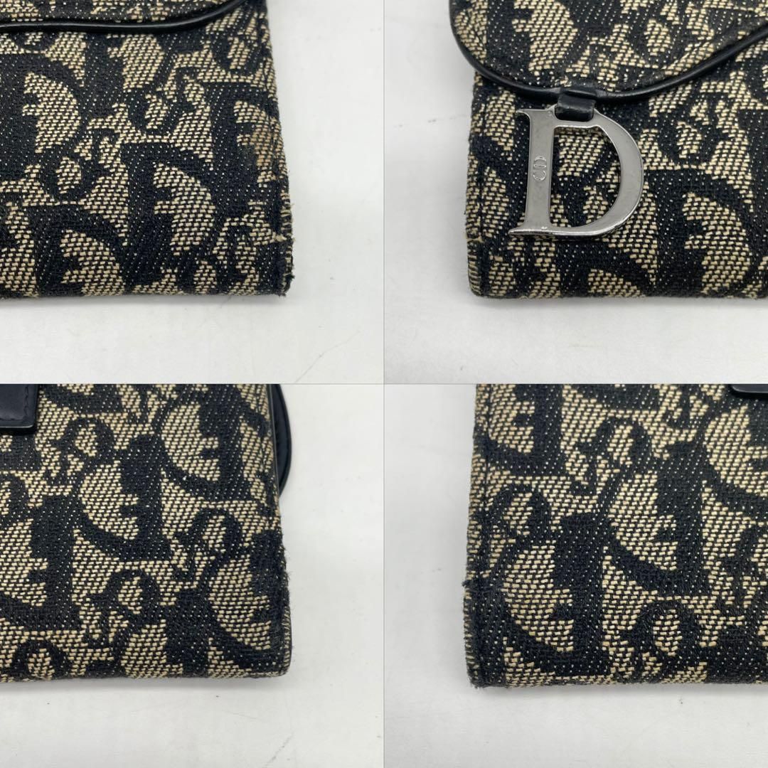 良品✨Christian Dior クリスチャンディオール サドル トロッター 二