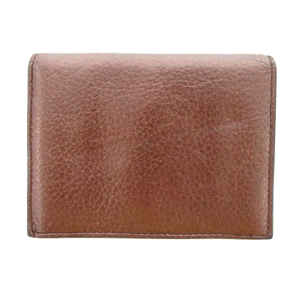 PRADA プラダ コンパクト レザー 財布 プラダ PRADA コンパクトウォレット 二つ折り財布 レザー