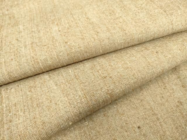 平和屋着物▽男性 紬 単衣 霞文 正絹 az