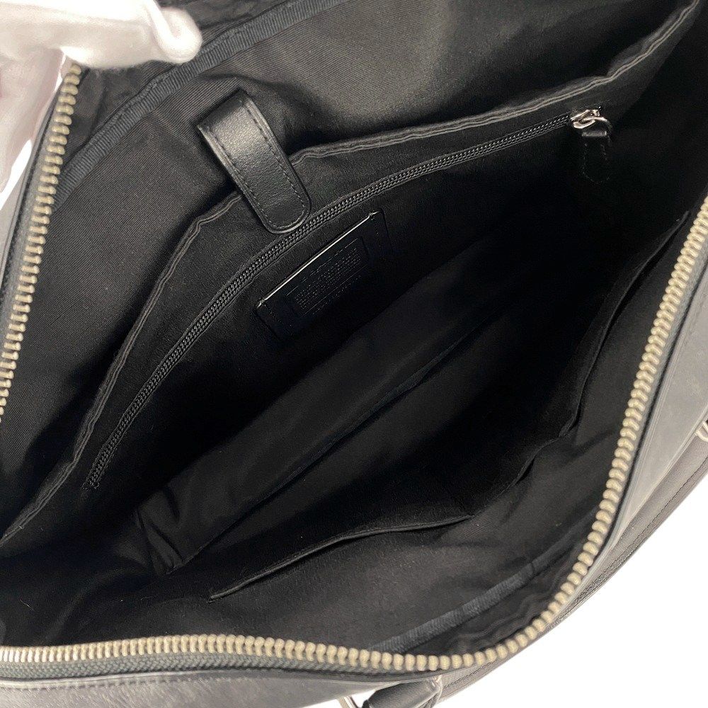 □中古□ コーチ 2way ビジネス ショルダー バッグ シグネチャー