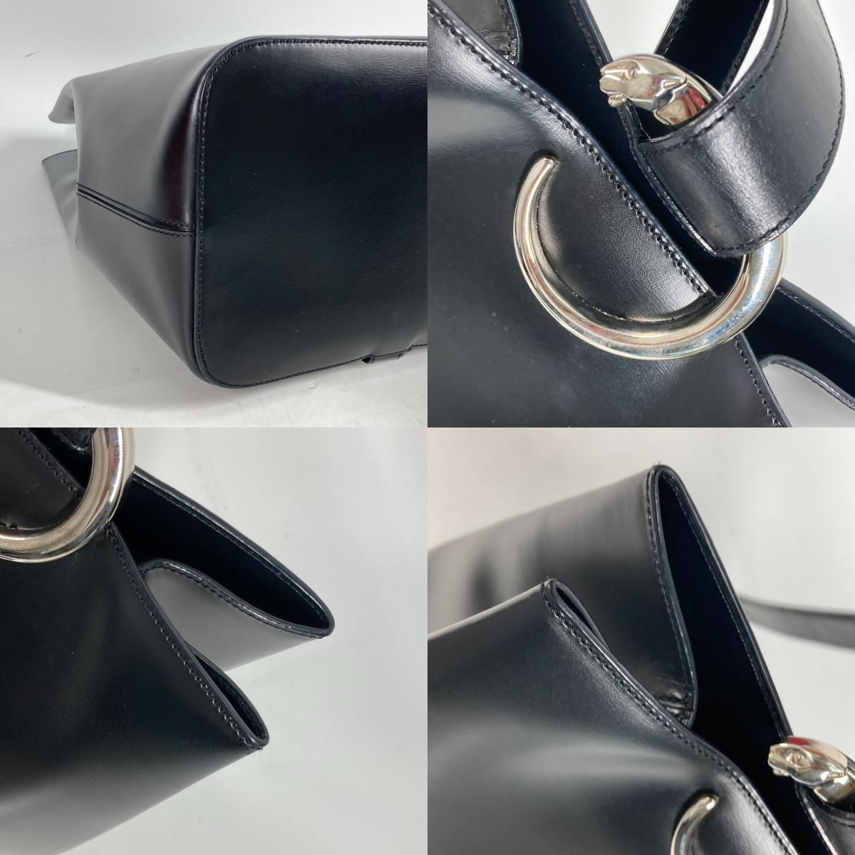 CARTIER カルティエ ショルダーバッグ パンテール L1000231 レザー 