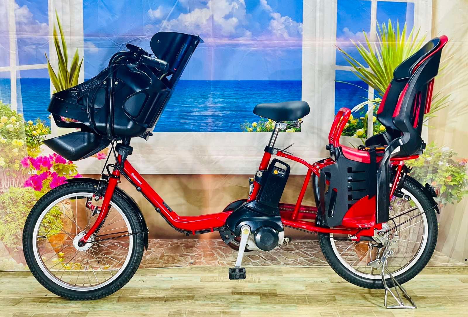 限定価格！ギュット12AH⭐️パナソニック子供乗せ電動アシスト自転車Y0311 限定価格！ギュット12AH⭐️パナソニック子供乗せ電動アシスト自転車Y0311