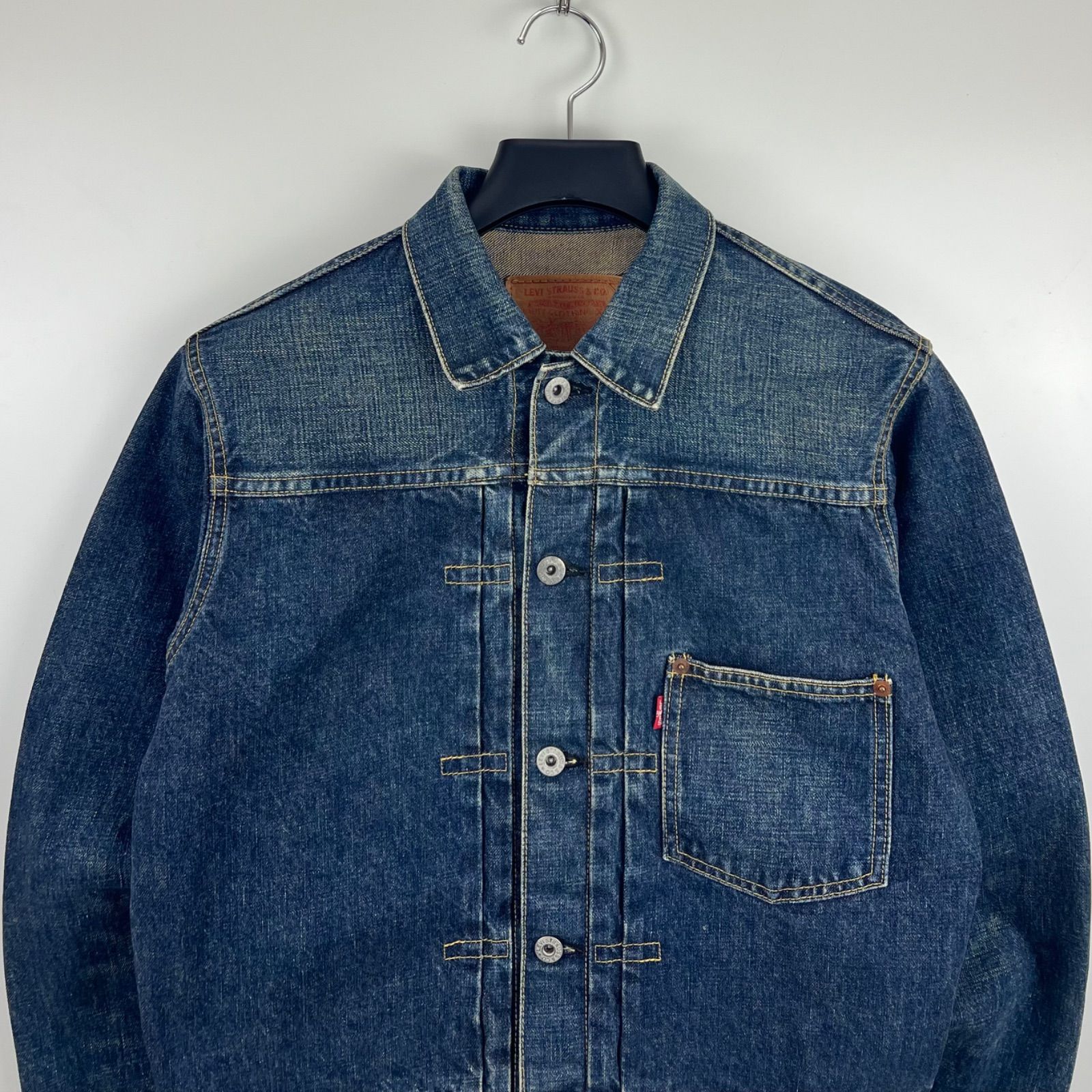 【サイズ38】LEVI'S 71506 1st デニムジャケット Levi's 90s 1995 JAPAN VTG 71506XX 1st denim jacket 38 リーバイス