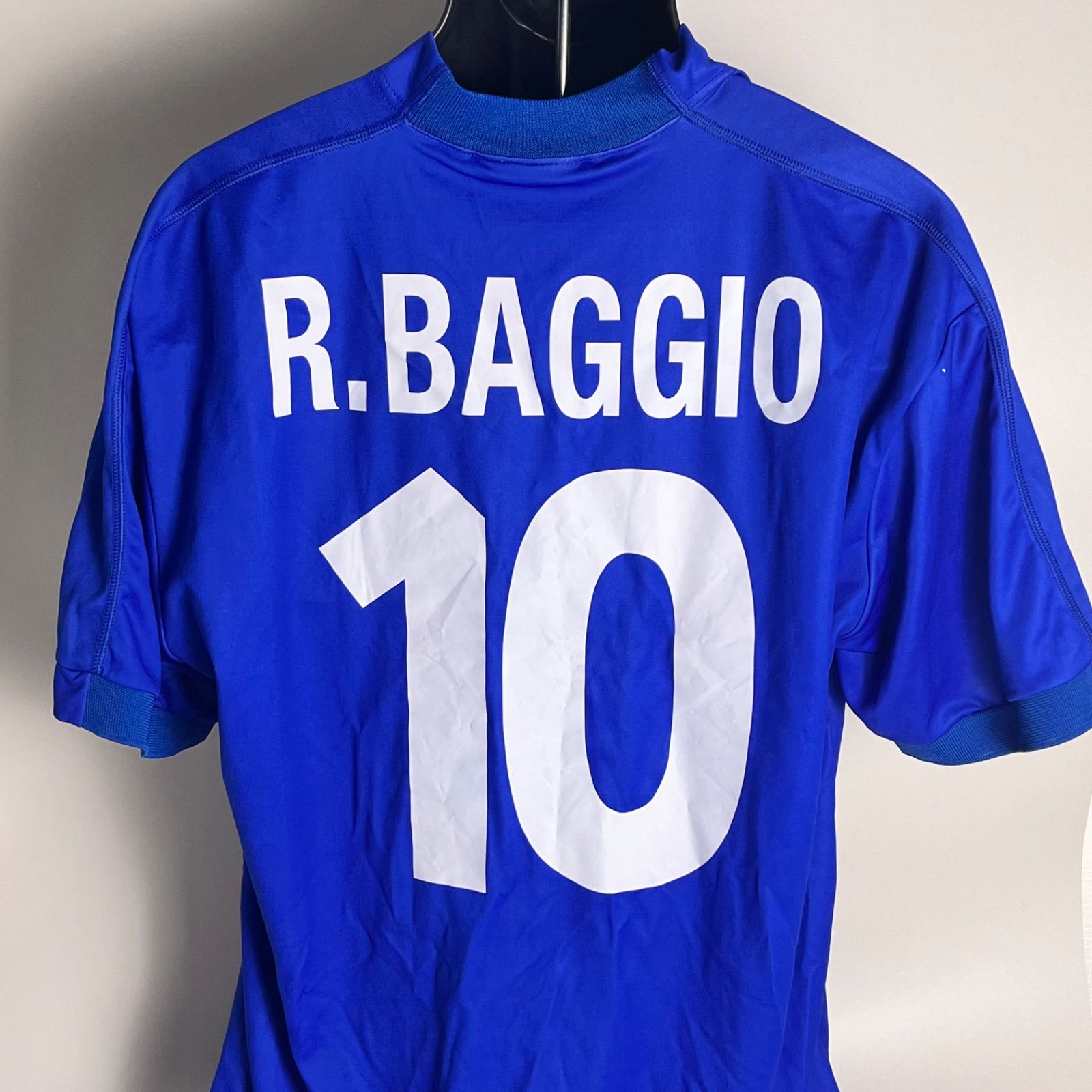 背番号10番 孤高のファンタジスタ イタリア代表 R.BAGGIO ロベルトバッジオ  Kappa カッパ サッカーユニフォームウェア