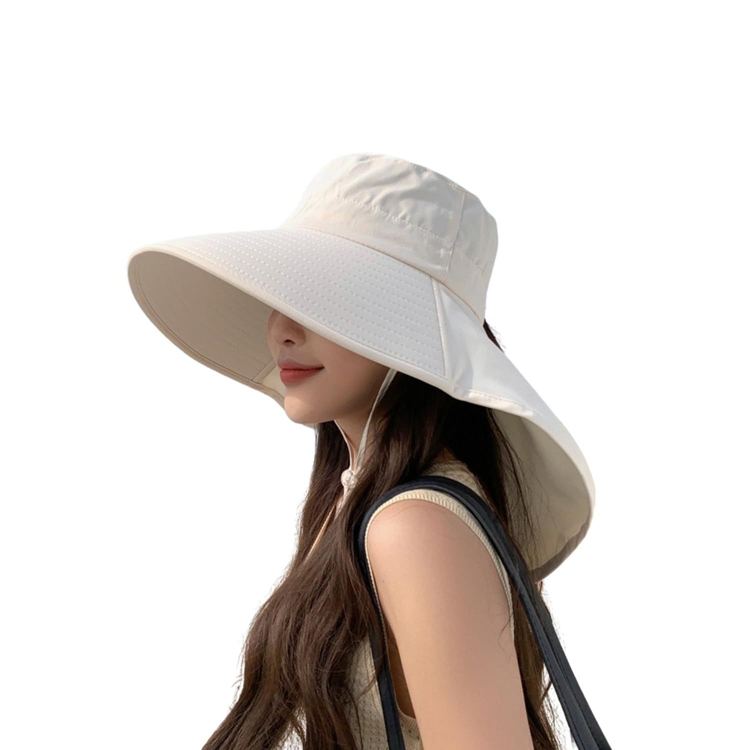 ❁︎nn様❁︎ トーク帽 ミニ 帯重ねシリーズ 数量限定】つば広 首筋まで 小顔効果 レディース 自転車 ハット