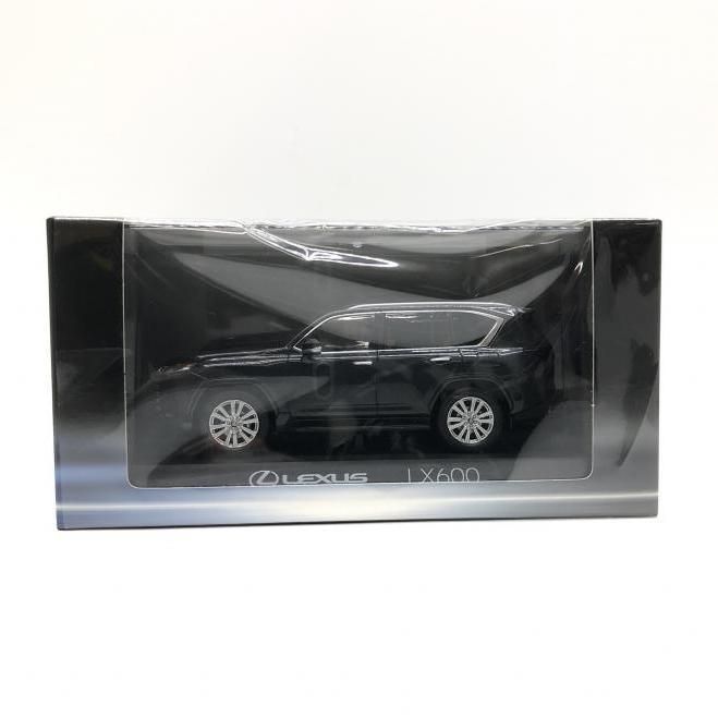 【中古】開封） 京商  １／４３ レクサス ＬＸ６００ グラスファイトブラックガラスフレーク[24]