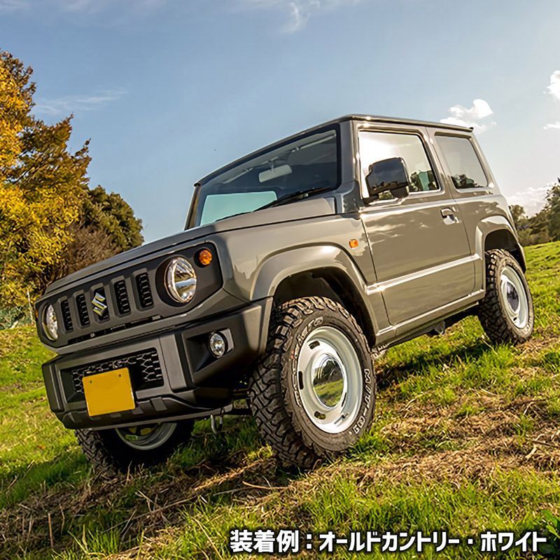 ジムニー ホイール 16インチ オールドカントリー 5本 ブラック JB64 JB23 JA11 JA12 JA22 +20 5.5J 139.7  5H OLD COUNTRY スチールホイール【mbro-old20655tbq2-001】 【VS-ONE】 - メルカリ