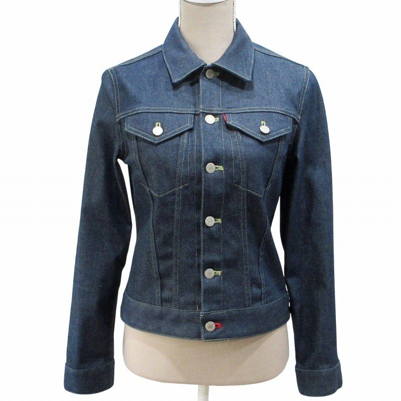 23区DENIM デニムジャケット　ダルブルー系 38 23区 デニムジャケット gジャン 「RED CARD TOKYO×23区