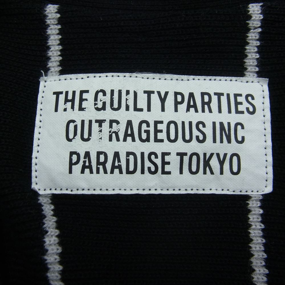 WACKO MARIA ワコマリア 23SS 23SS-WMK-KN12 STRIPED KNIT JACQUARD