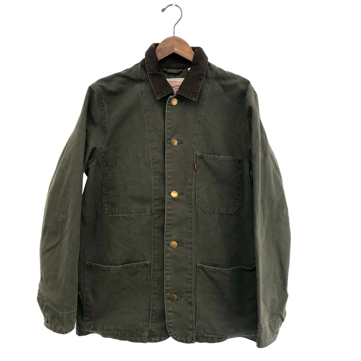 LEVI`S リーバイス カバーオール ジャケット 29655-0012 カーキ メンズ 