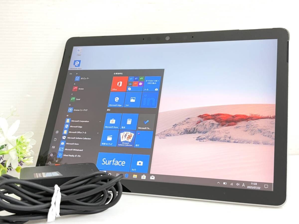 バッテリー良好】Microsoft Surface GO2 model:1927『Core M3