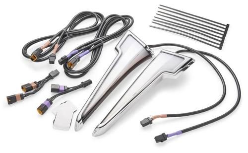 QUILL LEDフェアリングライト クローム 以降FLHXSE 以降FLHX U