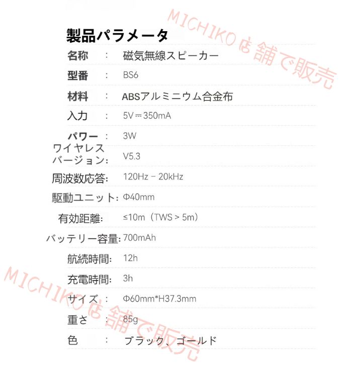 ミニスピーカー 360°サラウンドサウンド