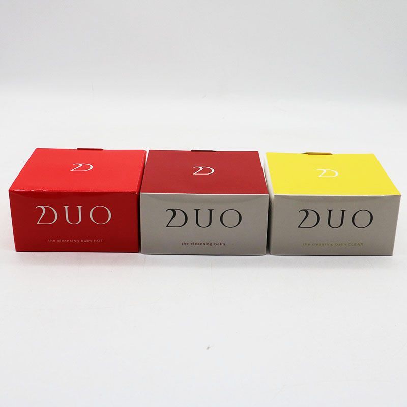 新品未開封 D.U.O. デュオ ザ クレンジングバーム 3種セット