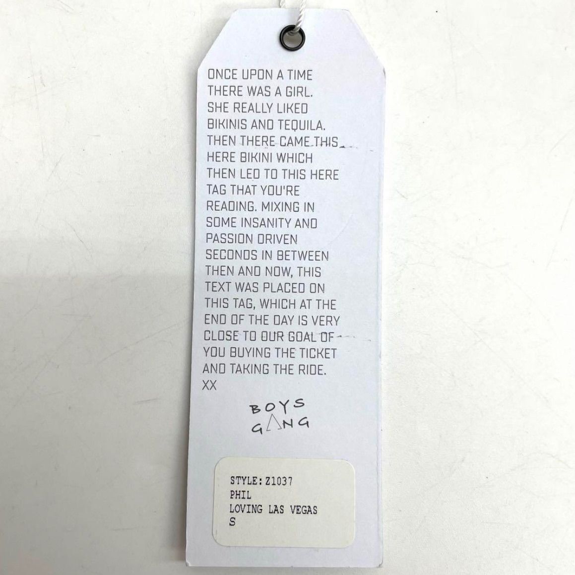 新品 未使用 タグ付き BOYS + ARROWS ボーイズアンドアローズ