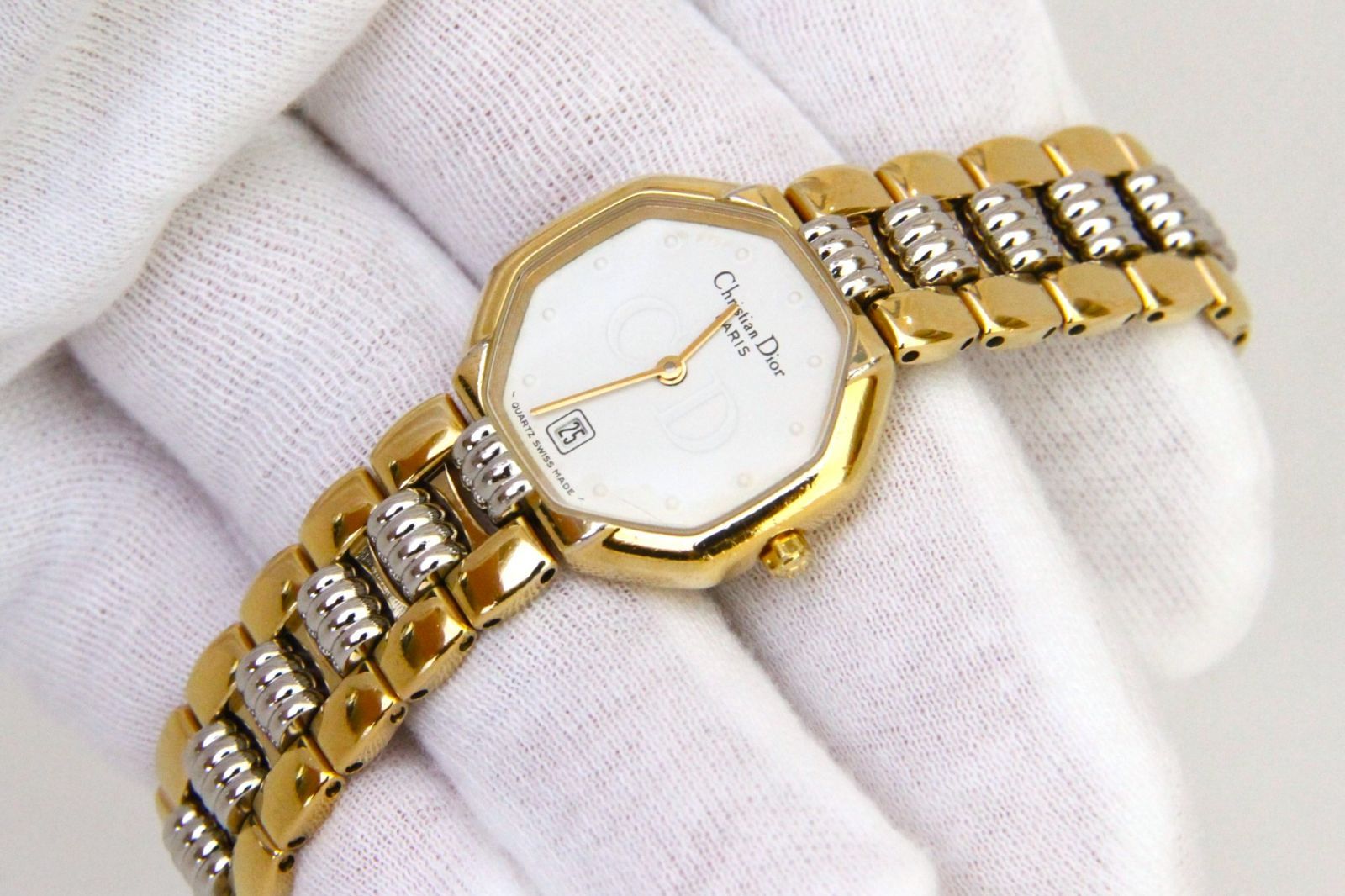 250時間ランニングテストクリスチャンディオール Christian Dior 女性用 腕時計 s1526
