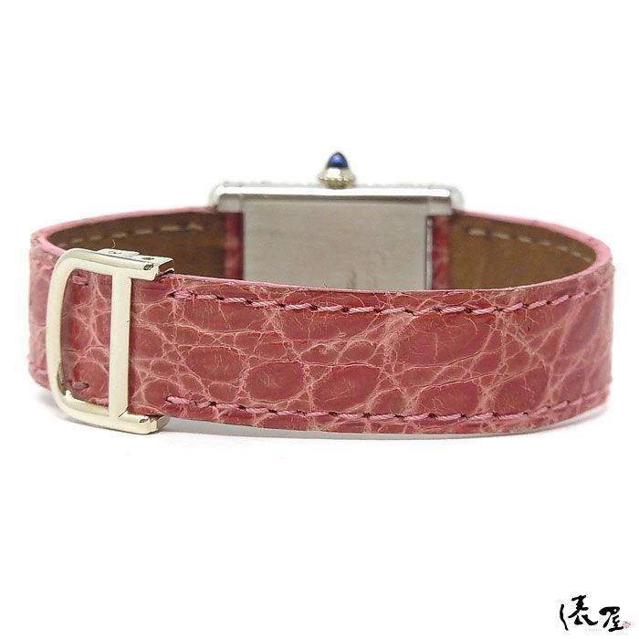 カルティエ K18 タンクルイ ダイヤ ヴィンテージ レディース 時計 Cartier Cartier - カルティエ K18 タンクルイ ダイヤ ヴィンテージ レディース