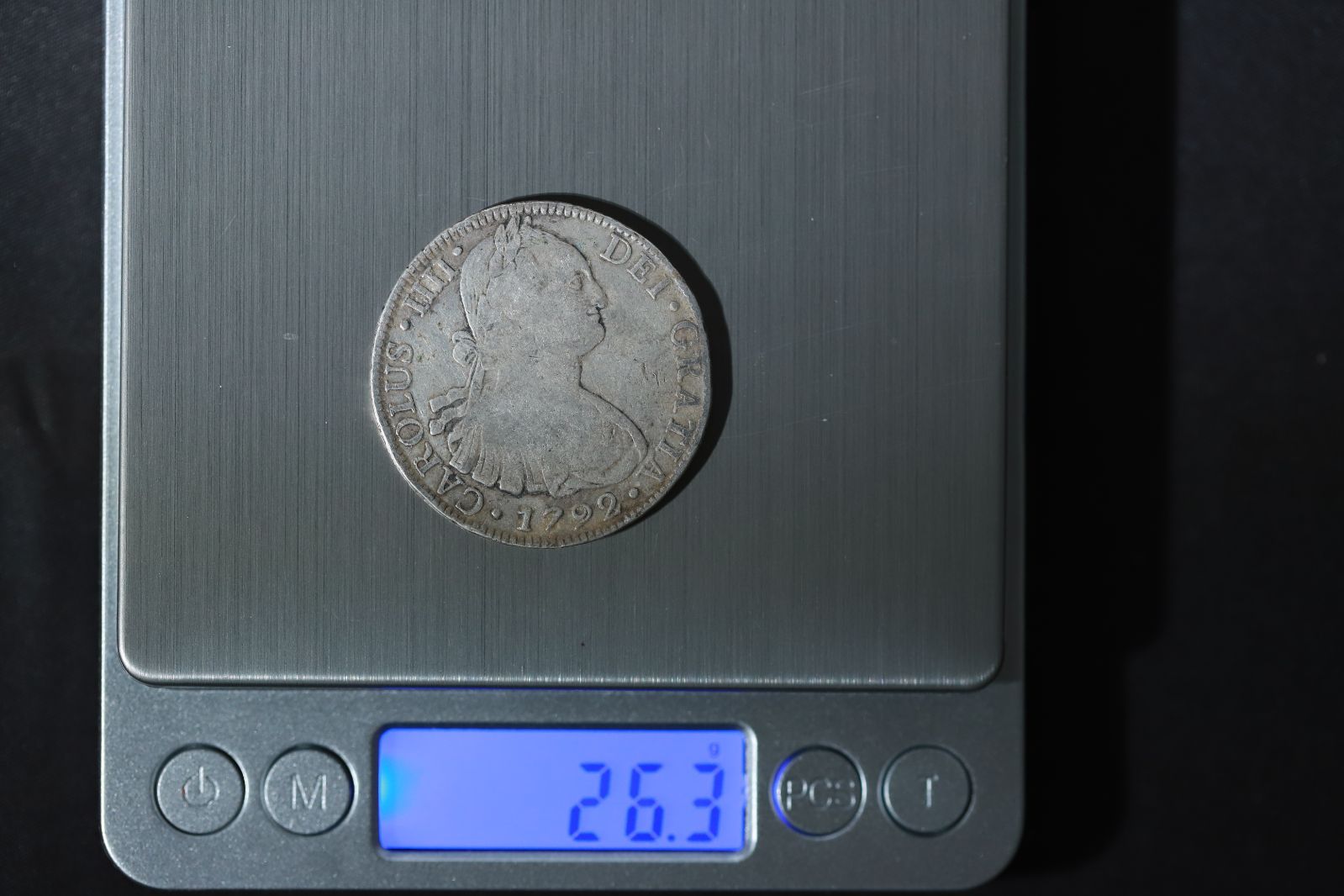 MEXICO メキシコ 8Reales カルロス4世 1788 1808 8 ル 1792 銀貨 WWW_IBETON_RU