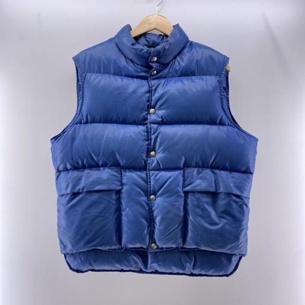 中古】L.L.Bean 60-70s ダウンベスト ブルー M-L相当 エルエルビーン