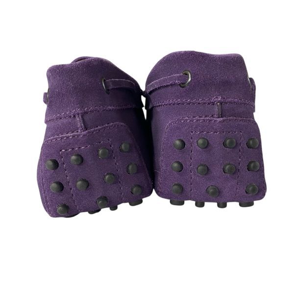 【美品】トッズ ドライビングシューズ　パープル 25.5　ゴンミーニ　イタリア製 美品トッズ ドライビングシューズ ゴンミーニ 紫パープル 6.5 25.5cm