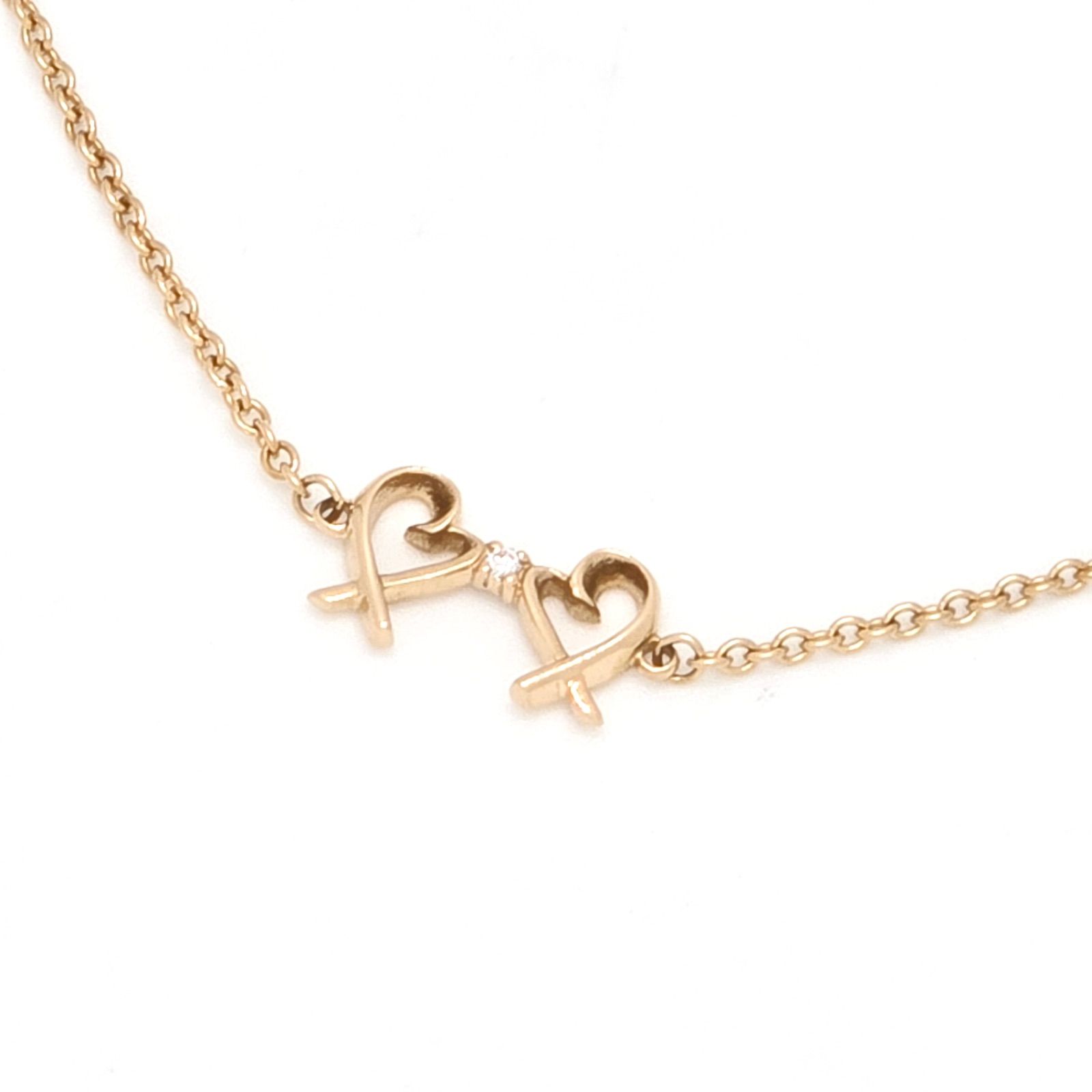 TIFFANY&CO. ティファニー ダブル ラビング ハート ブレスレット